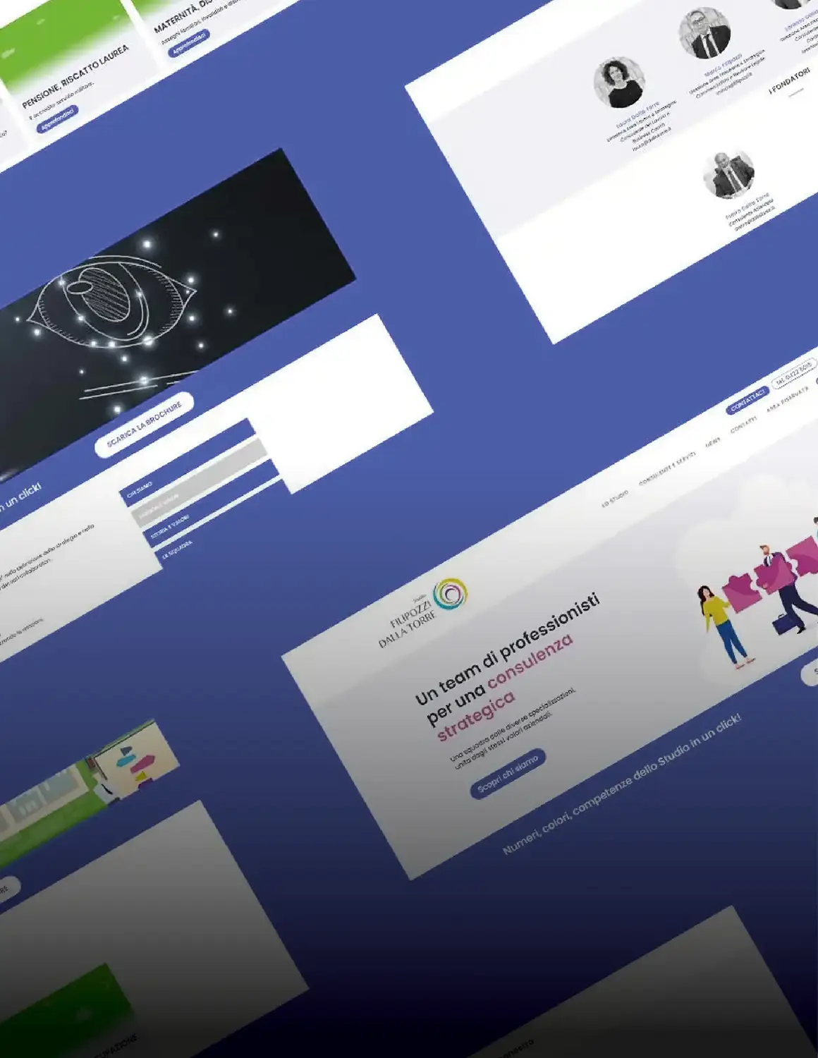 Sviluppo sito Internet corporate in wordpress per lo Studio Filipozzi Dalla Torre