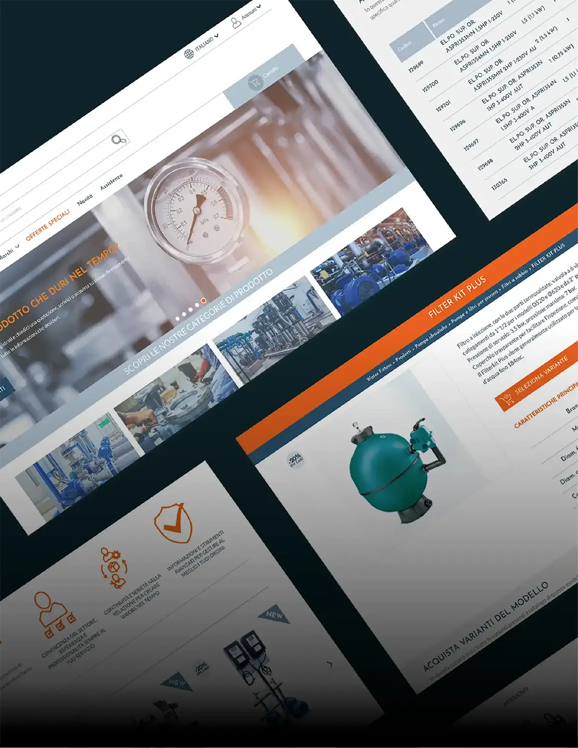 Water Fitters: e-commerce B2B integrato al PIM