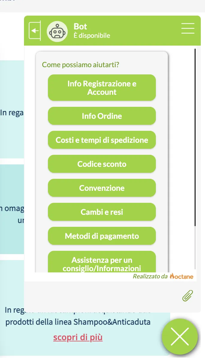 Chat e-commerce B2C Pharmasi