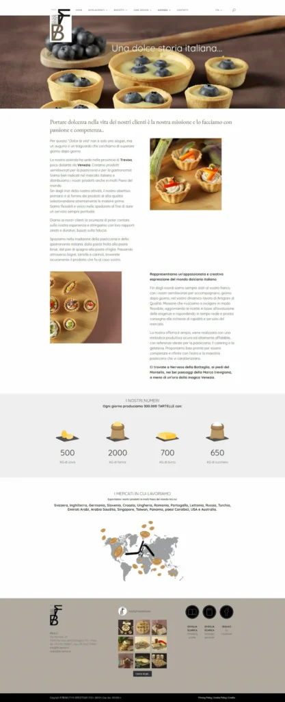 Sviluppo sito web Berton